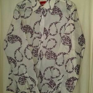 RED by Saks Fifth Ave Men’s Trim Fit Dress Shirt